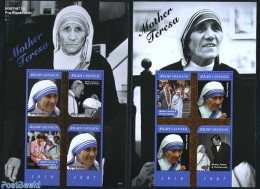 Grenada 2011 Mother Theresa 8v (2 M/s), Mint NH, History - Religion - Nobel Prize Winners - Religion - Nobelpreisträger