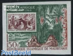 Mauritania 1969 Philexafrique 1v Imperforated, Mint NH - Sonstige & Ohne Zuordnung