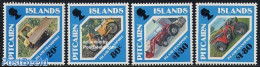 Pitcairn Islands 1991 Transports 4v, Mint NH, Transport - Motorcycles - Motos