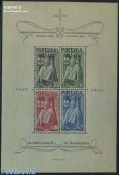 Portugal 1946 Maria Proclamation S/s, Mint NH, Religion - Religion - Unused Stamps