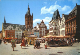 72238777 Trier Hauptmarkt Und St. Gangolf-Kirche Trier - Trier