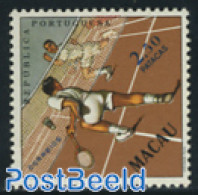 Macao 1962 2.50P, Badminton, Stamp Out Of Set, Mint NH, Sport - Badminton - Neufs