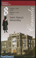 Canada 2002 St. Mary University Booklet, Mint NH, Science - Education - Stamp Booklets - Unused Stamps