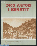 Albania 1990 2400 Years Berat Booklet, Mint NH, Stamp Booklets - Sin Clasificación