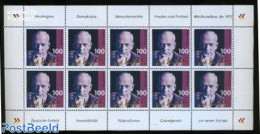 Germany, Federal Republic 1995 K. Schumacher M/s, Mint NH, History - Politicians - Unused Stamps