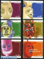 Portugal 2006 Definitives, Masks 6v, Mint NH, Various - Folklore - Unused Stamps