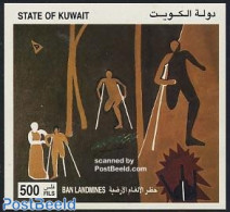 Kuwait 1998 Land Mines S/s, Mint NH, Health - Disabled Persons - Handicaps