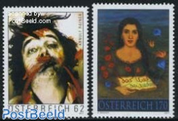 Austria 2011 Art 2v (Arnulf Rainer, Arik Brauer), Mint NH, Art - Modern Art (1850-present) - Paintings - Unused Stamps