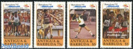 Antigua & Barbuda 1990 Olympic Games 4v, Mint NH, Sport - Athletics - Olympic Games - Leichtathletik