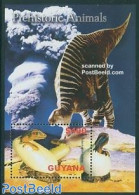 Guyana 2005 Preh. Animals S/s, Velociraptor, Mint NH, Nature - Prehistoric Animals - Preistorici