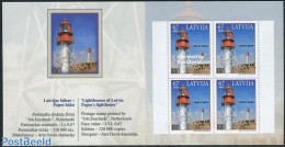 Latvia 2007 Papes Lighthouse, Booklet, Mint NH, Various - Stamp Booklets - Lighthouses & Safety At Sea - Maps - Unclassified
