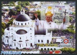 Paraguay 2011 Beatification Of Pope John Paul II S/s, Mint NH, Religion - Pope - Päpste