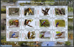 Bangladesh 2011 Birds 12v M/s, Mint NH, Nature - Birds - Owls - Bangladesh