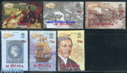 Saint Helena 2001 The Age Of Victoria 6v, Mint NH, History - Transport - History - Kings & Queens (Royalty) - Stamps O.. - Königshäuser, Adel