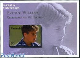 Grenada 2003 Prince William S/s, Mint NH, History - Kings & Queens (Royalty) - Familias Reales