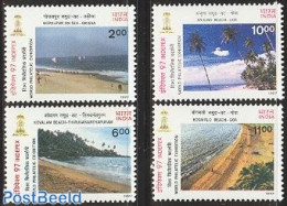 India 1997 Indepex 4v, Mint NH, Various - Tourism - Unused Stamps
