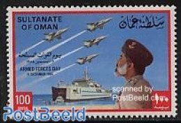 Oman 1984 Army Day 1v, Mint NH, Transport - Aircraft & Aviation - Ships And Boats - Airplanes