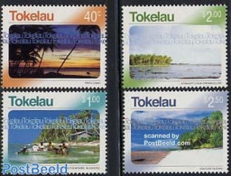 Tokelau Islands 2004 Tourism 4v, Mint NH, Nature - Transport - Trees & Forests - Ships And Boats - Rotary, Club Leones