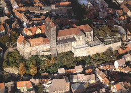 72238637 Quedlinburg Stiftskirche Schlosskirche Fliegeraufnahme Quedlinburg - Otros & Sin Clasificación