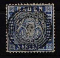 Baden 10 C Gestempelt N5 Nr. 5 "Allensbach", Geprüft Bühler #JN620 - Used