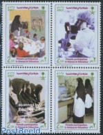 Saudi Arabia 2007 Female Participation In Science & Education 4v [+], Mint NH, History - Science - Women - Education - Non Classificati