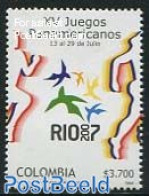 Colombia 2007 Panamerican Games 1v, Mint NH, Sport - Sport (other And Mixed) - Kolumbien