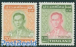 Thailand 1972 Definitives 2v, Mint NH - Tailandia