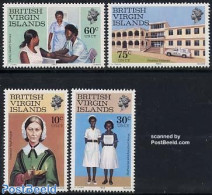 Virgin Islands 1983 Health Week 4v, Mint NH, Health - Health - Britse Maagdeneilanden