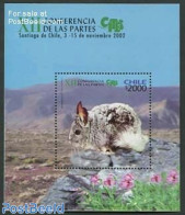 Chile 2002 CITES Conference S/s, Mint NH, Nature - Animals (others & Mixed) - Flowers & Plants - Chili