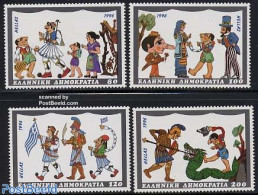 Greece 1996 Theatre 4v, Mint NH, Performance Art - Theatre - Nuovi