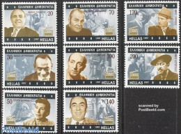 Greece 1997 Film 8v, Mint NH, Performance Art - Film - Movie Stars - Unused Stamps