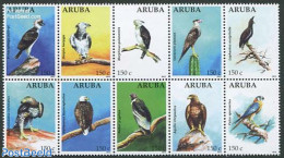 Aruba 2012 Eagles 10v [++++], Mint NH, Nature - Birds - Birds Of Prey - Sonstige & Ohne Zuordnung