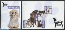 Grenada 2012 Dogs 2 S/s, Mint NH, Nature - Dogs - Sonstige & Ohne Zuordnung