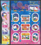 Japan 2012 Hello Kitty 15v S-a (5v + M/s), Mint NH, Nature - Cats - Art - Children's Books Illustrations - Nuevos