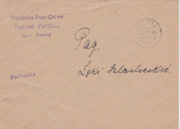 GG: Generalgouvernement 1941 Postsache Postamt Petrikau - Bezetting 1938-45