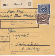 Paketkarte: München Nach Schönau B. Aibling - Lettres & Documents