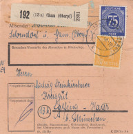 Paketkarte 1948: Cham Nach Eglfing-Haar - Cartas & Documentos