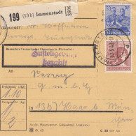 Paketkarte 1948: Immenstadt Nach Haar B. München - Briefe U. Dokumente