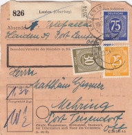 Paketkarte 1948: Laufen Nach Mehring - Briefe U. Dokumente