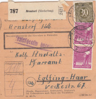 Paketkarte 1948: Arnstorf Nach Eglfing, Pfarramt - Briefe U. Dokumente