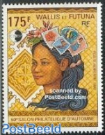 Wallis & Futuna 1996 Philatelic Saloon 1v, Mint NH, Philately - Stamps On Stamps - Briefmarken Auf Briefmarken