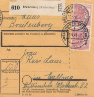 Paketkarte 1948: Breitenberg Nach Eglfing - Lettres & Documents