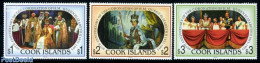 Cook Islands 1993 Coronation Anniversary 3v, Mint NH, History - Kings & Queens (Royalty) - Familias Reales