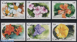 Cuba 1997 Flowers 6v, Mint NH, Nature - Flowers & Plants - Ungebraucht