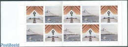 Faroe Islands 1998 Nes Church Booklet, Mint NH, Religion - Churches, Temples, Mosques, Synagogues - Stamp Booklets - Kirchen U. Kathedralen