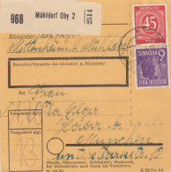 Paketkarte 1948: Mettenheim Mühldorf Nach Haar - Cartas & Documentos