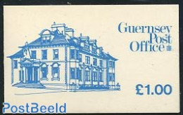 Guernsey 1983 Coins Booklet, Mint NH, Various - Stamp Booklets - Mills (Wind & Water) - Money On Stamps - Unclassified