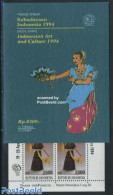 Indonesia 1994 Tradional Dance Booklet, Mint NH, Performance Art - Various - Dance & Ballet - Stamp Booklets - Costumes - Tanz