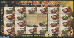 Indonesia 2012 Traditional Food M/s, Mint NH, Health - Food & Drink - Alimentation