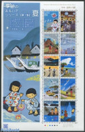 Japan 2012 Seasonal Memories No. 1 10v M/s, Mint NH, Nature - Transport - Various - Birds - Butterflies - Ships And Bo.. - Neufs